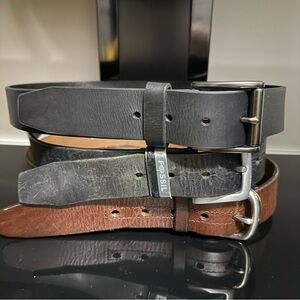 Fossil Belts x3 Size 32